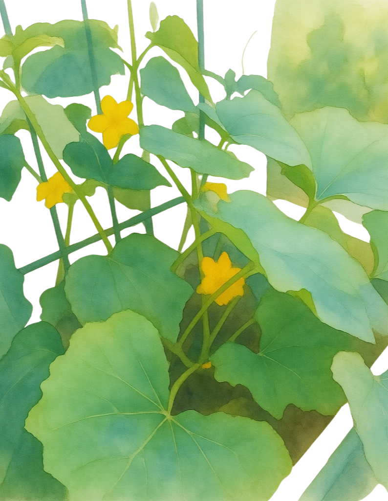 small garden plot